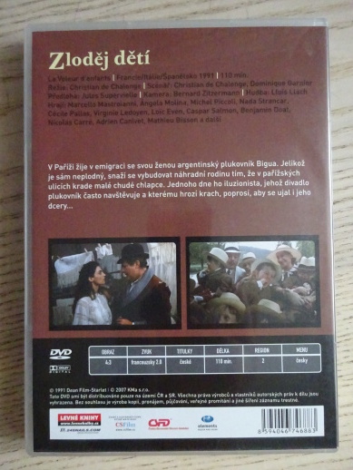 ZLODĚJ DĚTÍ, DVD FILM 