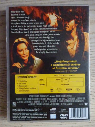 TÉMĚŘ DOKONALÝ ZLOČIN, DVD FILM