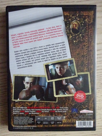 SHERLOCK HOLMES A DOKTOR WATSON, 2 DÍLY, DVD FILM