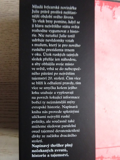 KREV VE STOPÁCH, JAN HARTMAN, **an