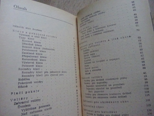 HOLUBNÍKY, VOLIÉRY, KLECE, HUMPL, KEPPERT, **an