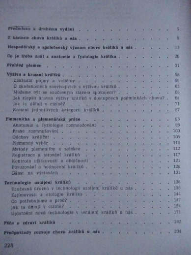 CHOV KRÁLÍKŮ, LADISLAV DVOŘÁK, **an