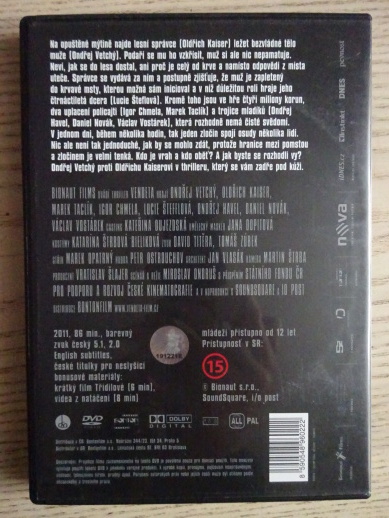 VENDETA, DVD FILM ČR