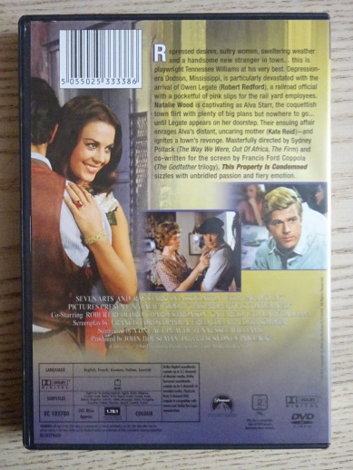 THIS PROPERTY IS CONDEMNED, DVD FILM