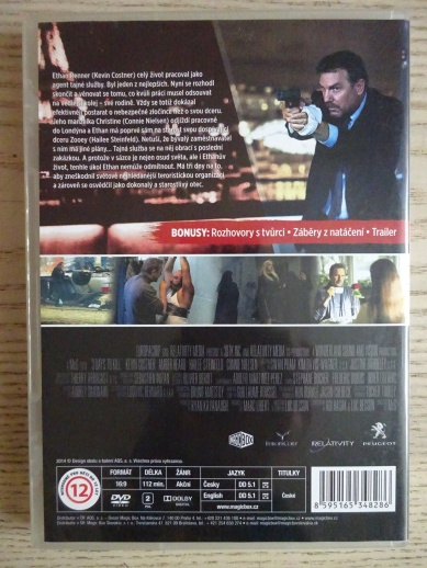 3 DNY NA ZABITÍ, DVD FILM