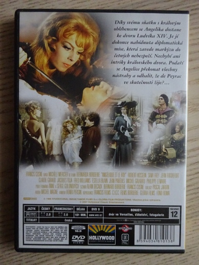 ANGELIKA A KRÁL, DVD FILM