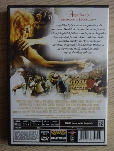 ANGELIKA A SULTÁN, DVD FILM