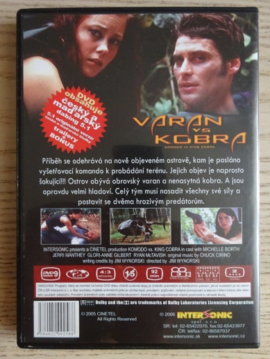 VARAN VS KOBRA, DVD FILM