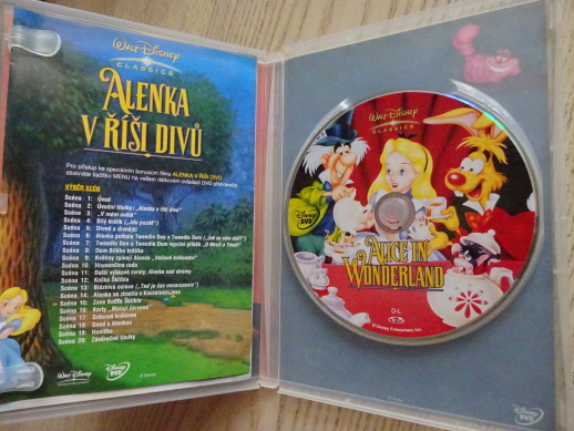 ALENKA V ŘÍŠI DIVŮ, DVD FILM