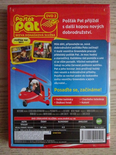 POŠŤÁK PAT 2, DVD FILM