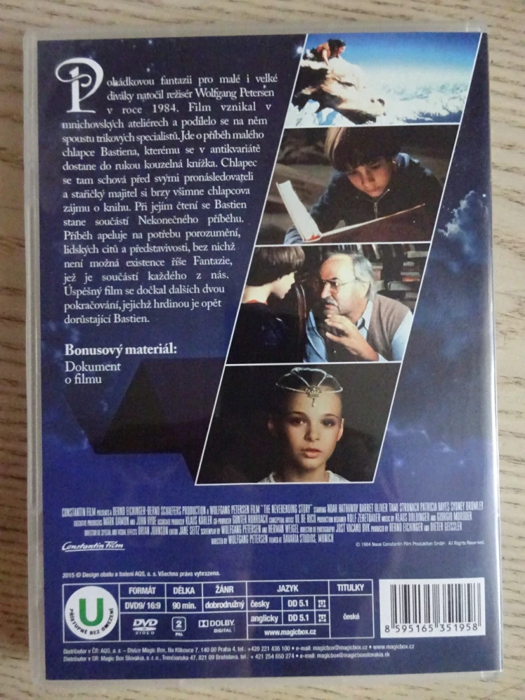 NEKONEČNÝ PŘÍBĚH, DVD FILM