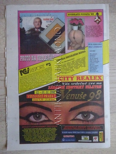 ČESKOSLOVENSKÝ NEI REPORT, 23/1998