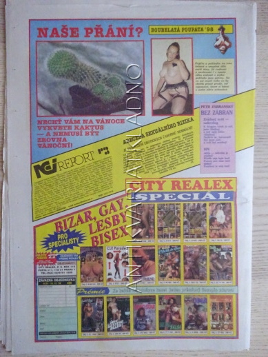ČESKOSLOVENSKÝ NEI REPORT, 25/1998