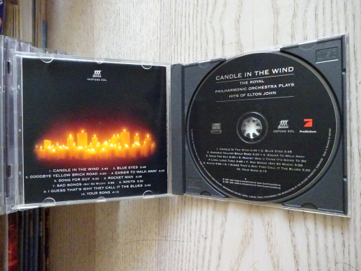 CANDLE IN THE WIND, THE ROYAL PHILHARMONIC ORCHESTRA, CD HUDBA