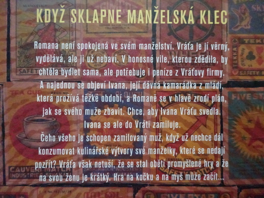 SMRT VE ZLATÉ KLECI, MARTINA FRÜHAUFOVÁ, DANIEL WEBER, **an