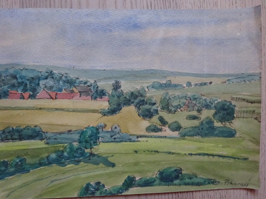 RAKOVNICKO, CHMELNICE, AUTOR POKORNÝ, ORIGINÁL