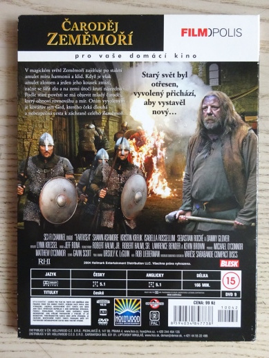 ČARODĚJ ZEMĚMOŘÍ, DVD FILM