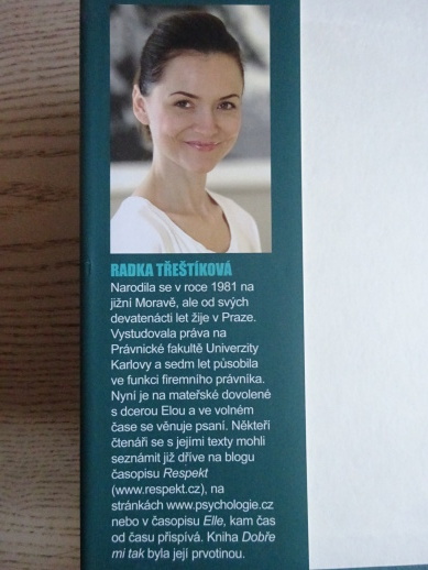 TO PRŠÍ MOŘE, RADKA TŘEŠTÍKOVÁ, **an
