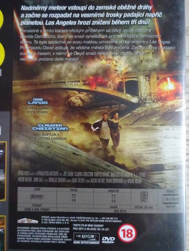 APOKALYPSA METEORŮ, DVD FILM