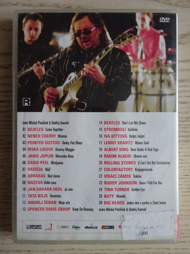 MICHAL PAVLÍČEK & ONDŘEJ KONRÁD, NA KLOBOUČKU, DVD HUDBA