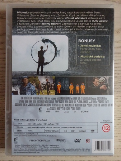 PŘÍCHOZÍ, DVD FILM 