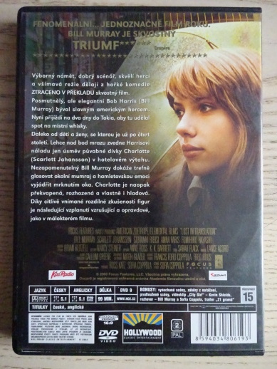 ZTRACENO V PŘEKLADU, DVD FILM