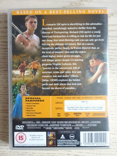 THE BEACH, DVD FILM