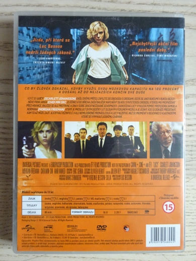 LUCY, DVD FILM