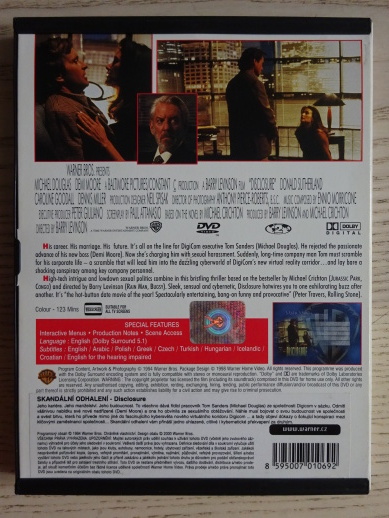DISCLOSURE, DVD FILM