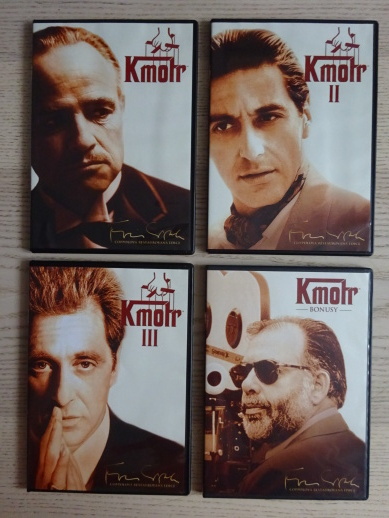 KMOTR, 4X DVD FILM
