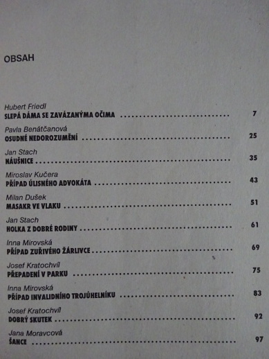 ÚTOK NA KRÁLOVNU A DALŠÍ KRIMINÁLNÍ PŘÍBĚHY, **an
