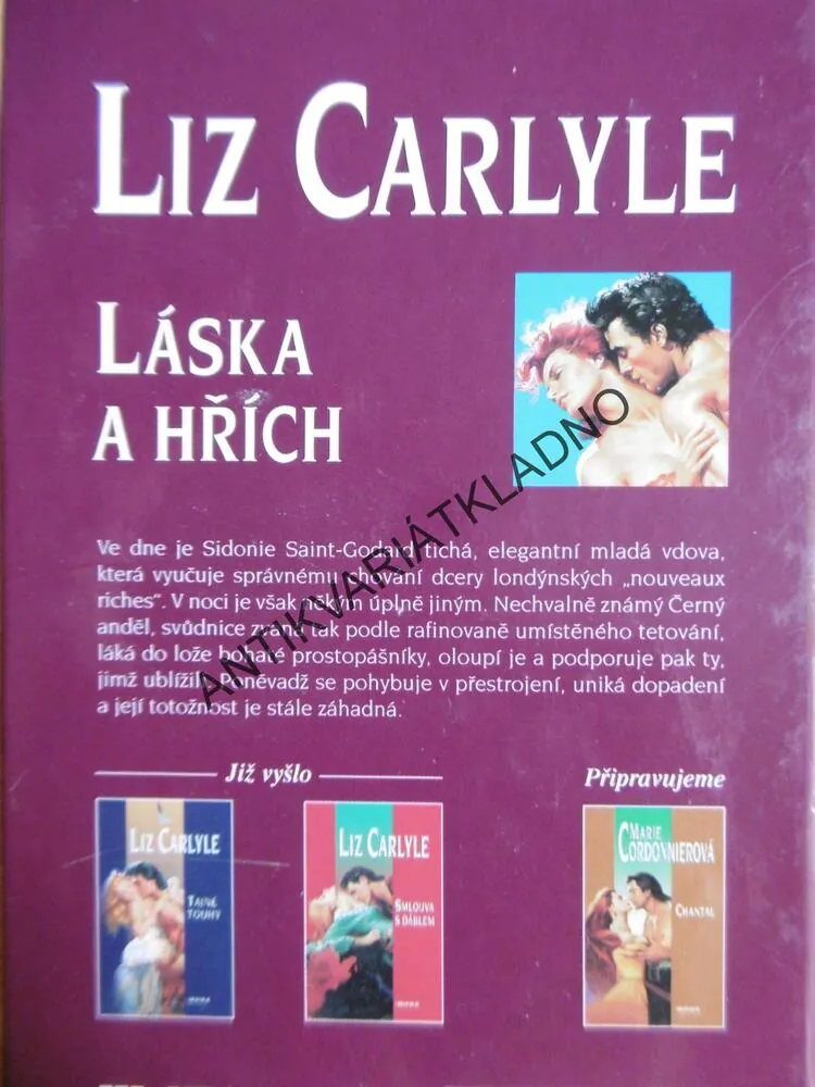 LÁSKA A HŘÍCH, LIZ CARLYLE, **an
