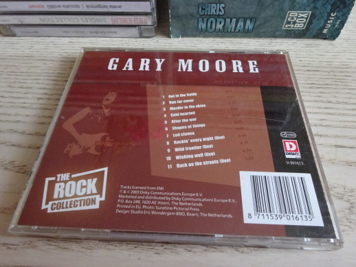 GARY MOORE, THE ROCK COLLECTION, CD HUDBA