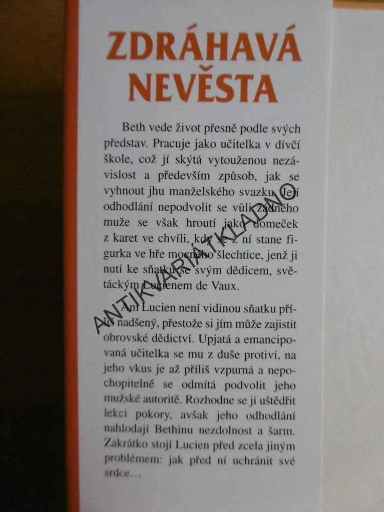 ZDRÁHAVÁ NEVĚSTA, JO BEVERLEY