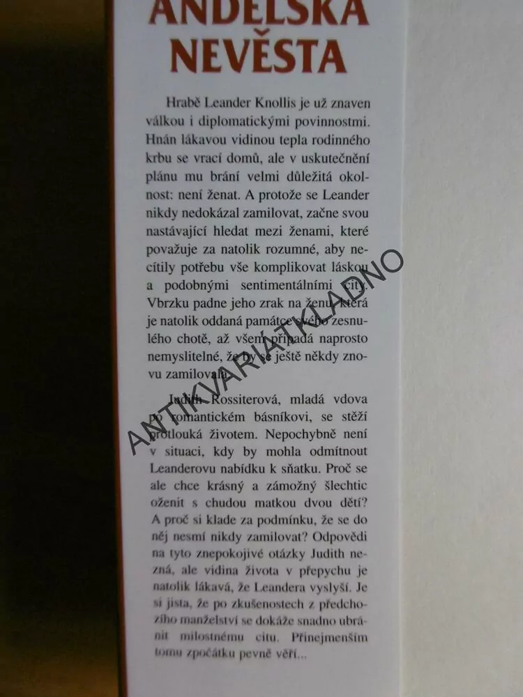 ANDĚLSKÁ NEVĚSTA, JO BEVERLEY