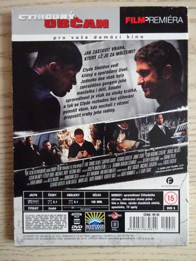 CTIHODNÝ OBČAN, DVD FILM
