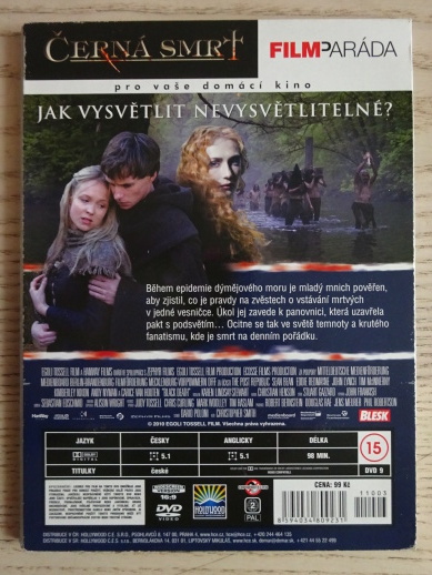 ČERNÁ SMRT, DVD FILM