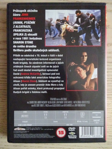 ROK ZBRANÍ, SHARON STONE, DVD FILM
