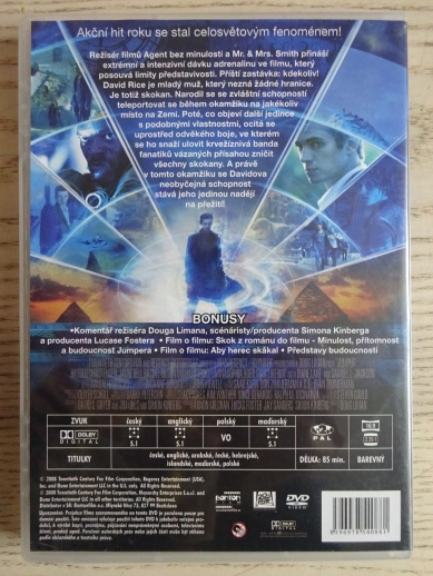 JUMPER, DVD FILM