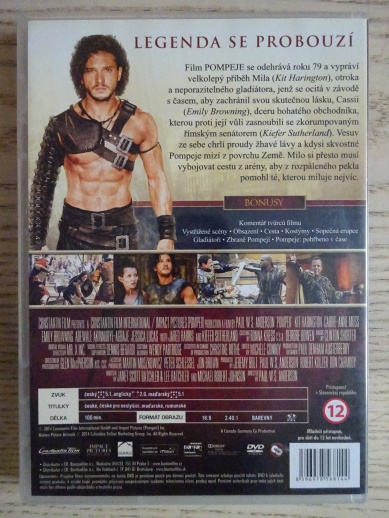 POMPEJE, DVD FILM