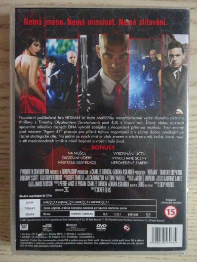 HITMAN BEZ CENZURY, DVD FILM