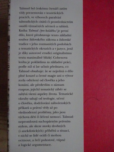 TALMUD PRO KAŽDÉHO, ABRAHAM COHEN, **an