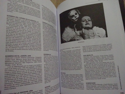 DICCIONARIO DE PELICULAS ESPANOLAS, SLOVNÍK ŠPANĚLSKÝCH FILMŮ, ŠPANĚLSKY, **an