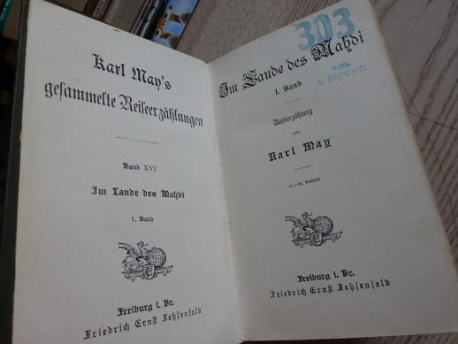 IM LANDE DES MAHDI 1-3, KARL MAY, NĚMECKY, **an