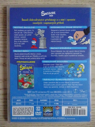 ŠMOULOVÉ 15, DVD FILM