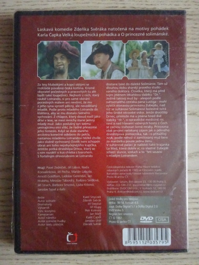 LOTRANDO A ZUBEJDA, DVD FILM POHÁDKA