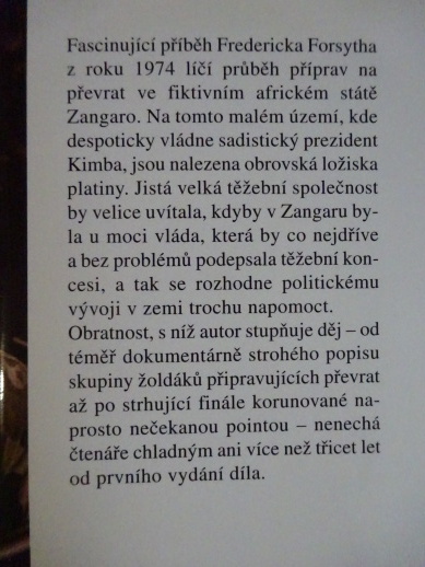 ŽOLDÁCI, FREDERICK FORSYTH, **an