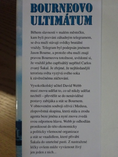 BOURNEOVO ULTIMÁTUM, ROBERT LUDLUM, **an