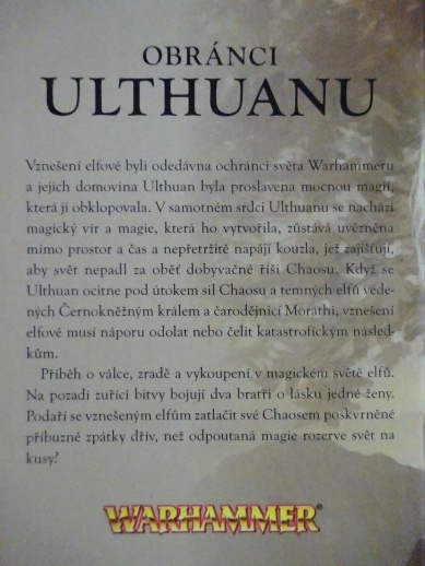 OBRÁNCI ULTHUANU, WARHAMMER, GRAHAM MCNEILL, **an