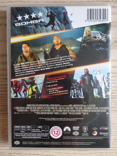 G. I. JOE, ODVETA, DVD FILM